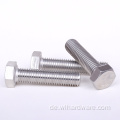 Hex Bolt Din 933 Edelstahlsexagon Head Bolt